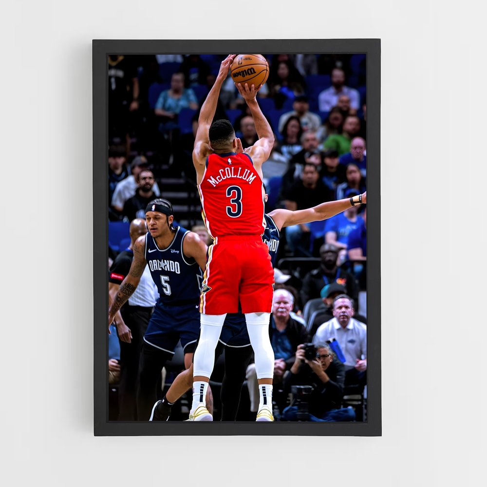 Poster mccollum panier – affiche Basketball (vue 2)